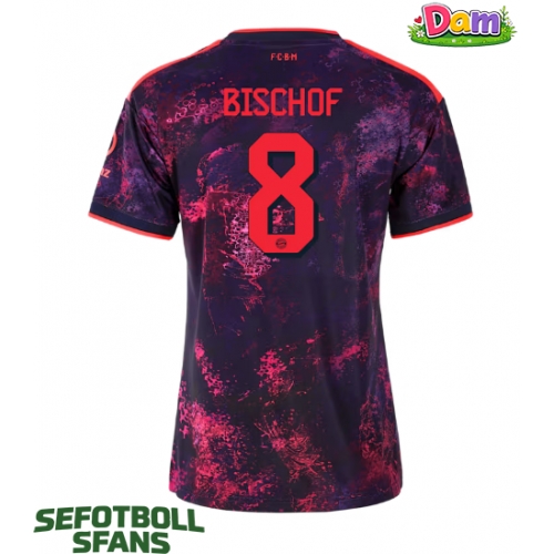 Bayern Munich Tom Bischof #8 Tredje Tröja Kvinnor 2026-27 Kortärmad